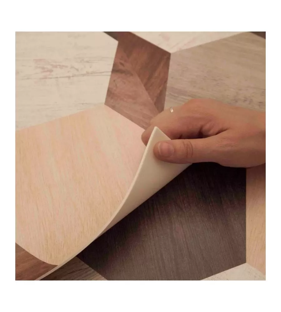 SALVAPAVIMENTI "MIXED WOOD" IN VINILE SPESSORATO, 100X150 CM